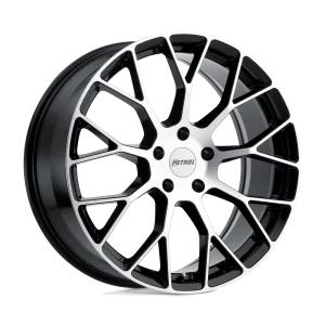 Petrol Wheels – P2B – Black – 16″x7″ 40mm – Summer Wheels – 1670P2B405100F72